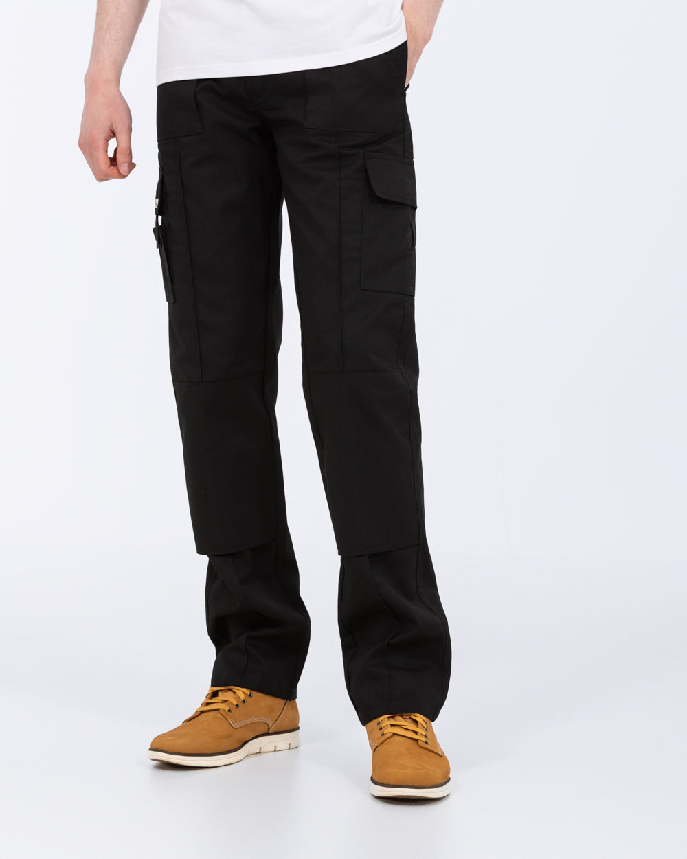 Ed Baxter Multi Pocket Extra Tall Tradesmen Workwear Trousers (black ...