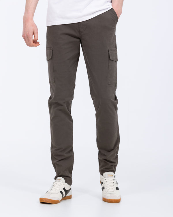 Essentalls Ray Tall Cargo Trousers (charcoal)