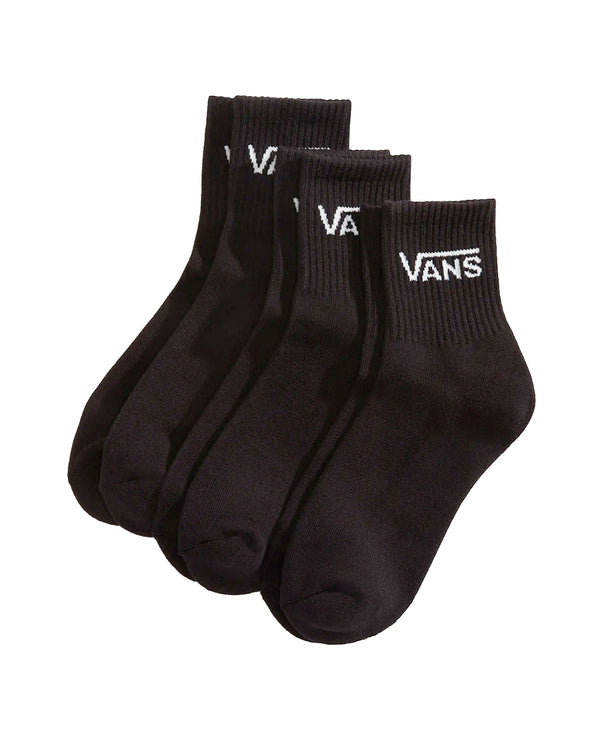 Vans Classic Half Crew Socks 3 Pairs (black)
