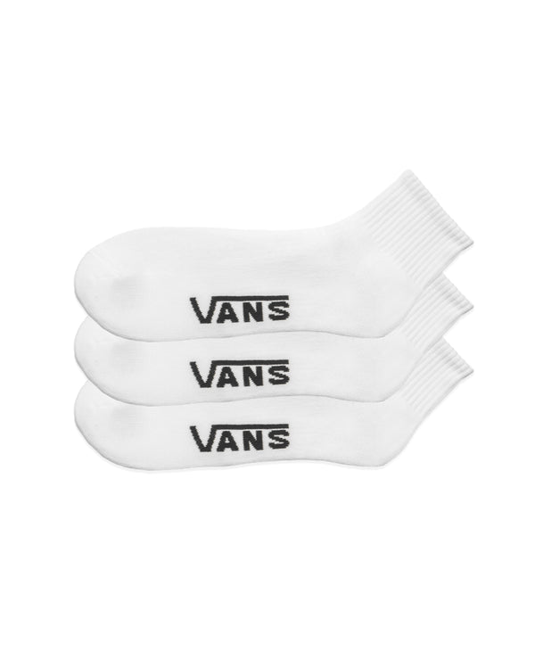 Vans Classic Quarter Crew Socks 3 Pairs (white)