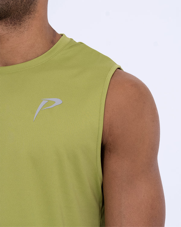Parell Evolve Tall Sleeveless Training Top (chartreuse)
