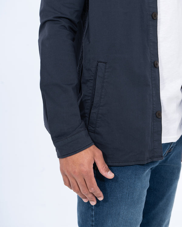 Redpoint Vico Tall Shacket (navy)