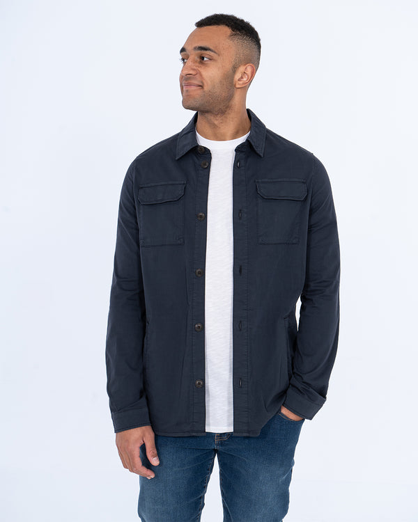 Redpoint Vico Tall Shacket (navy)