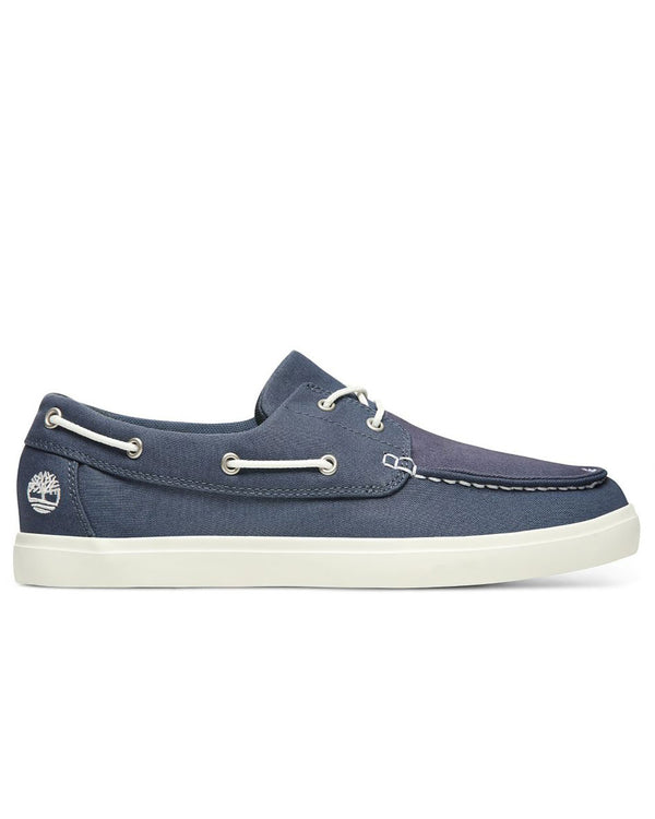 Timberland Union Wharf Boat Shoe (dark blue canvas)