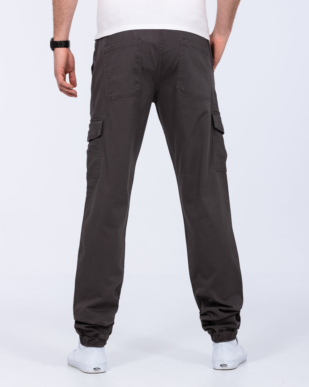 2t Fabio Regular Fit Tall Mens Extra Long Stretch Cargo Trousers slate 36 38 40 Inch Inseam Tall Mens Clothing 2tall