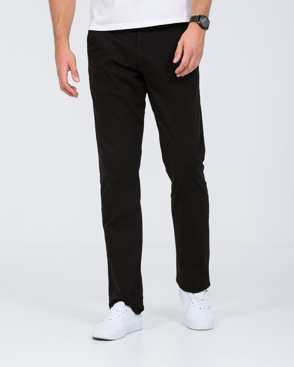2t Marco Tall Mens Extra Long Longer Chinos (black) 36 38 40