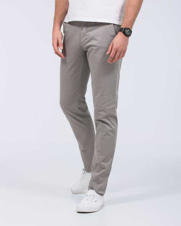 Redpoint Jasper Slim Fit Tall Chinos (grey)