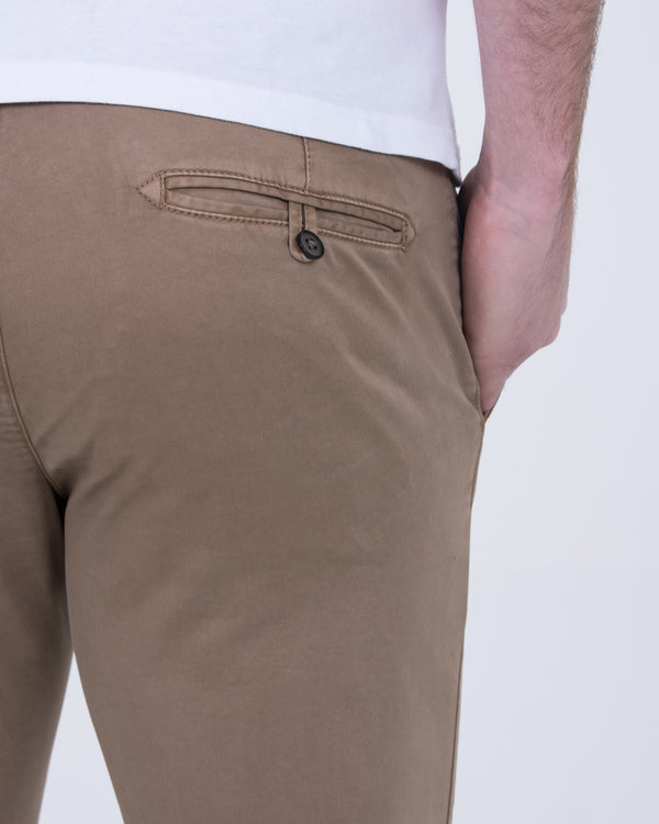 Redpoint Jasper Slim Fit Tall Chinos (dark beige)
