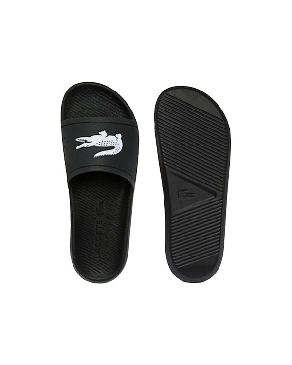 Lacoste Croco Slide 119 1 CMA Sliders (black/white)