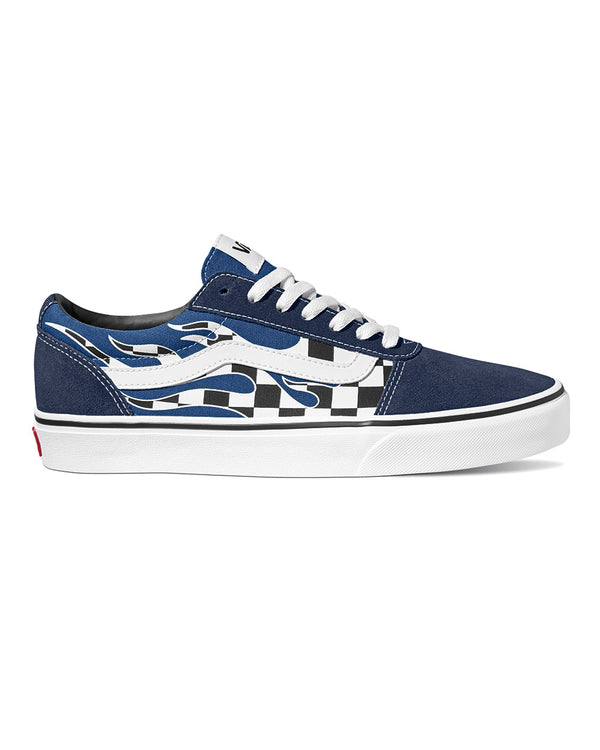 Vans Ward Flame Check (dress blues/white)