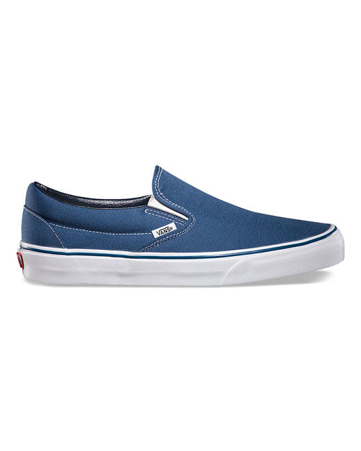 Vans Classic Slip On Size 13/14/15 Canvas Shoe (navy) Tall Mens