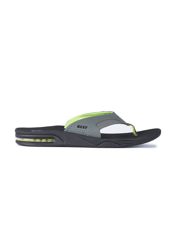 Reef Fanning Flip Flops (black/green)
