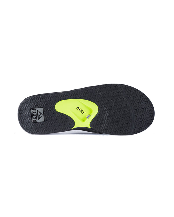 Reef Fanning Flip Flops (black/green)