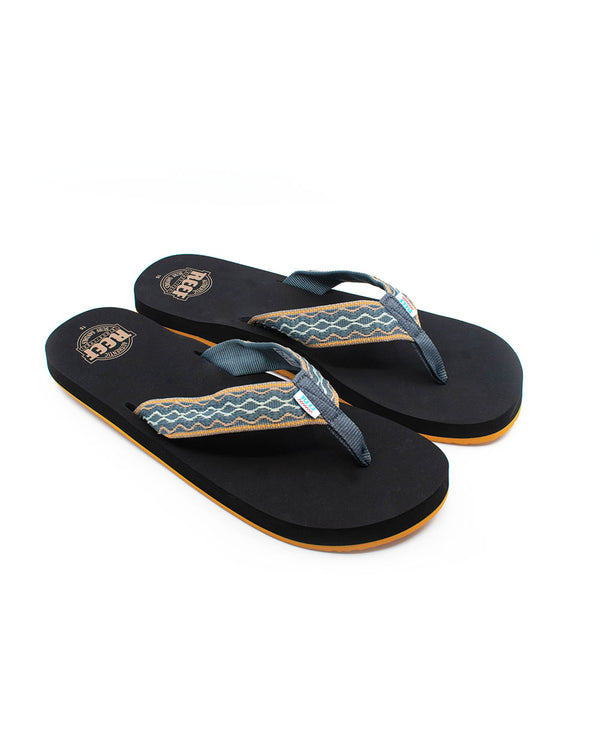 Reef Smoothy Flip Flops (grey/green)
