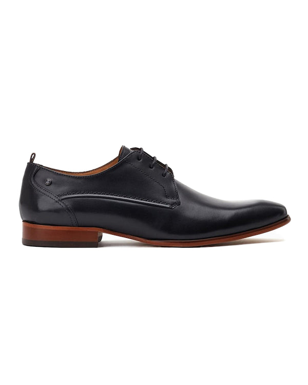 Base London Gambino Lace Up Derby Shoes (black)