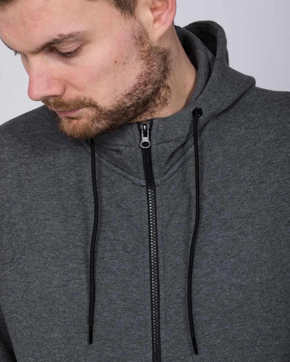 トップス alwayth Won't Dry Hoodie Charcoal XXL 2t Zip Up Extra Long Tall Mens Active Hoodie (charcoal