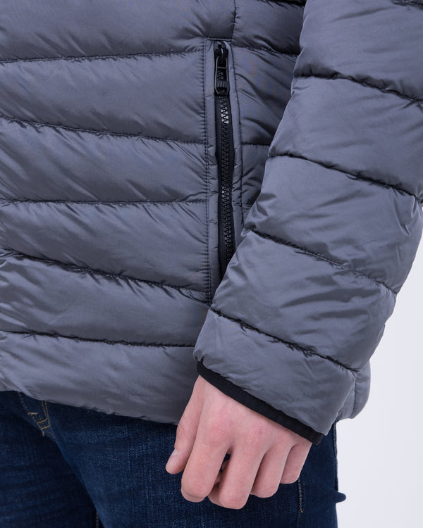 Cabano Tall Adjustable Puffer Jacket (graphite)
