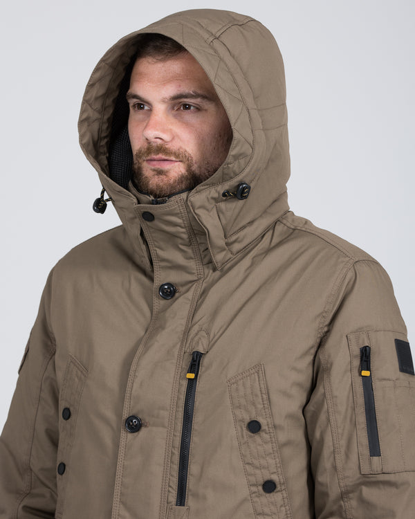 Redpoint Eddy Tall Parka Jacket (taupe)