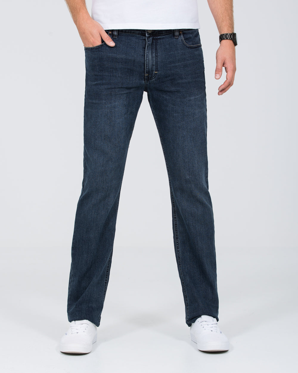 Jean Mish Mash Délavé Taille 28W/32L - Neuf Avec étiquettes, Coupe Tapered, Fermeture éclair Et Poches