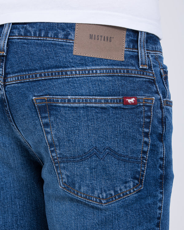 Mustang Tramper Regular Fit Tall Jeans (blue wash)