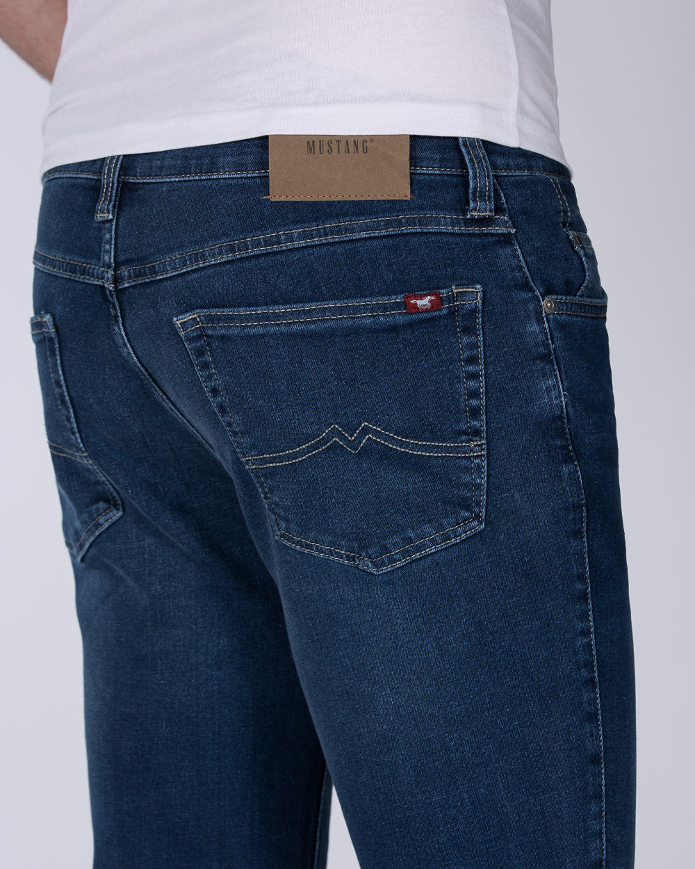 Mustang tramper tapered slim fit medium rise tapered leg outlet