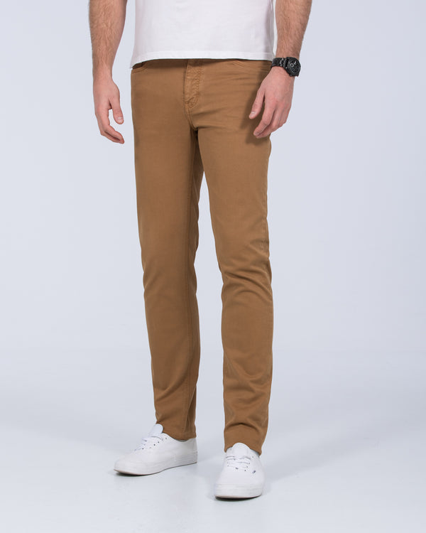 Redpoint Milton Slim Fit Tall Jeans (brown sugar)