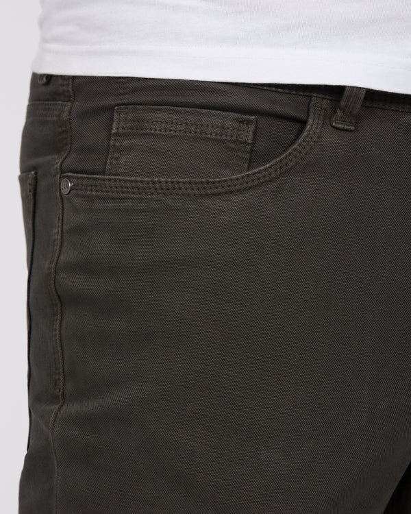 Redpoint Milton Slim Fit Tall Jeans (dark olive)
