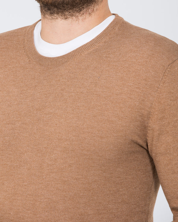 2t Tall Seawool Crew Neck Jumper (sand)