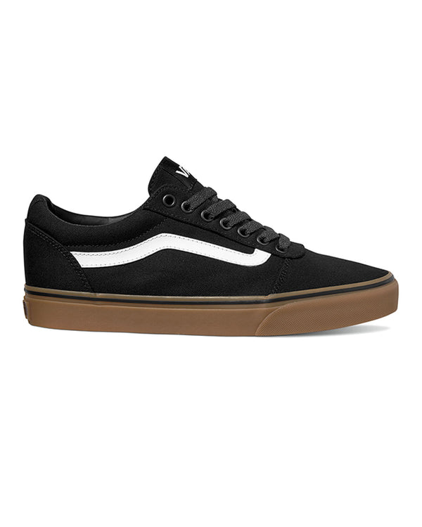 Vans Canvas Ward (black/gum) size 13/14/15 trainers Tall Mens