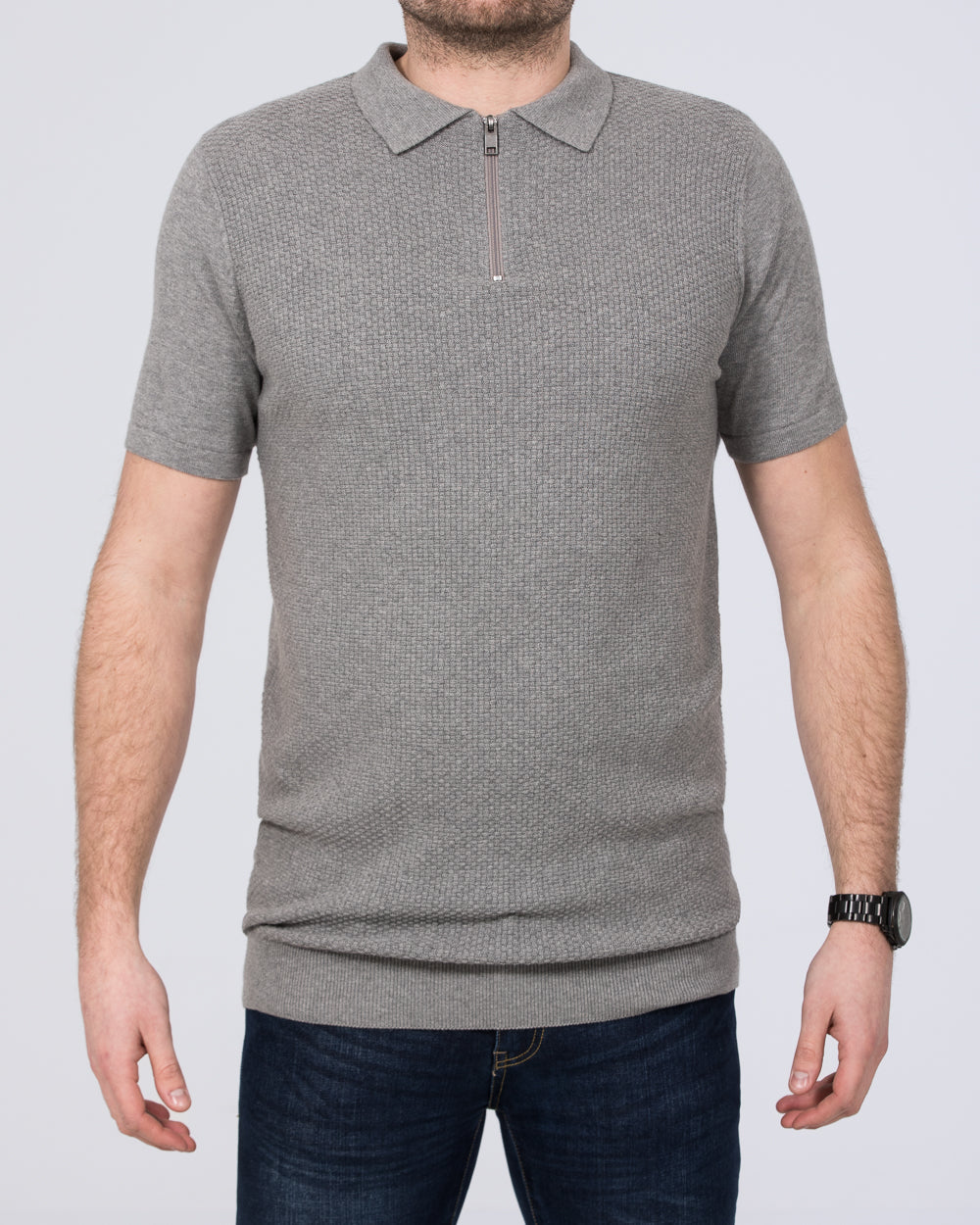 トップス i SHII Clubman Polo Man BLUE Polo Shirt in T15 Wool X8MC1498500WFVXLU808 | Tods
