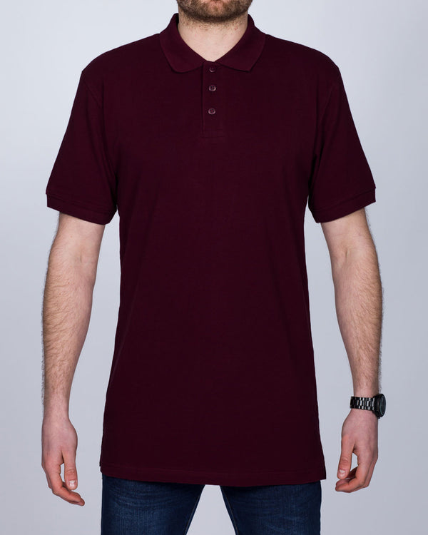 Mens Burgundy Polo Shirt Big Mens Plain Polo Burgundy Australia