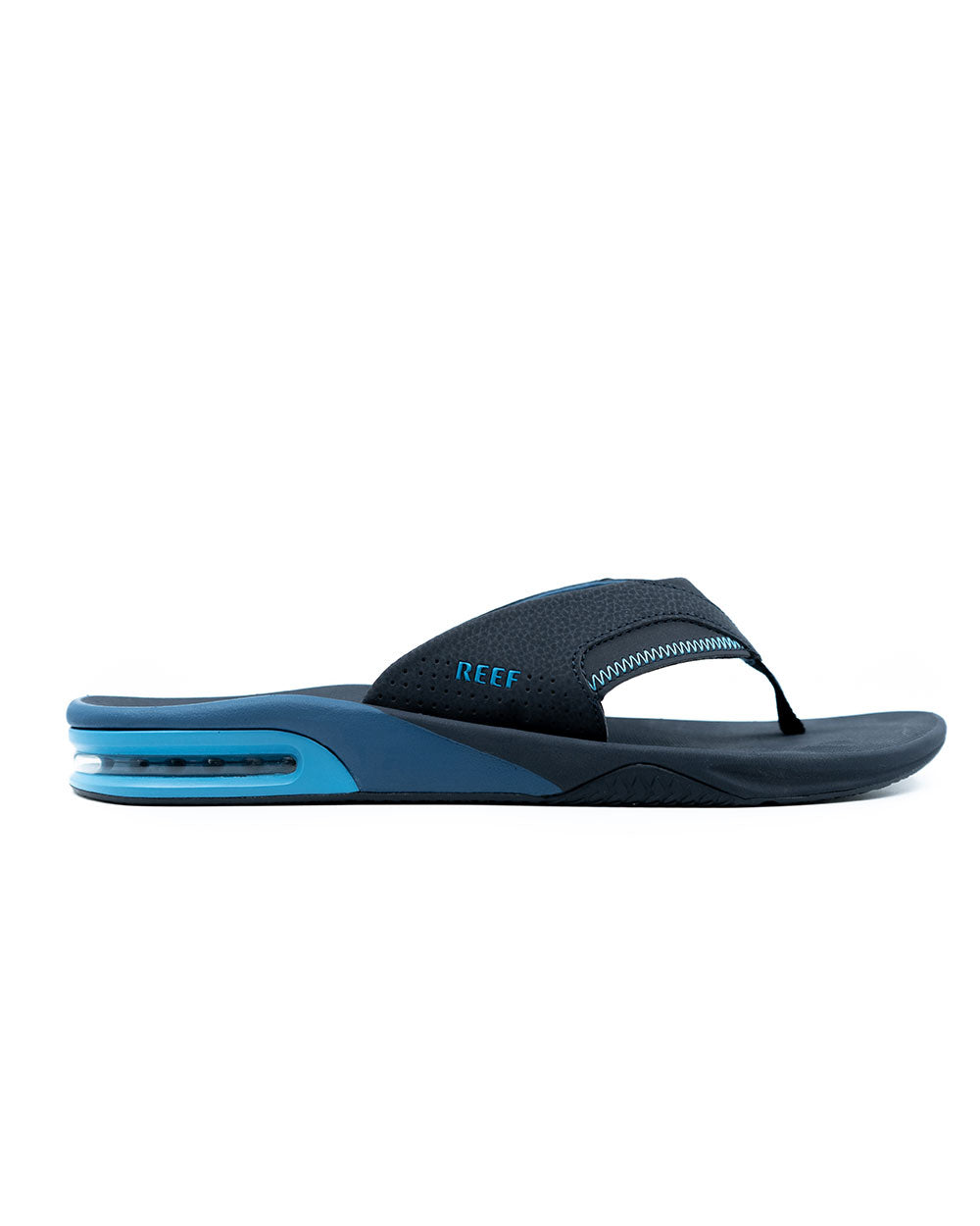 Reef Fanning Flip Flops (ocean blue) size 13/14 | Tall Mens Clothing |  2tall.com