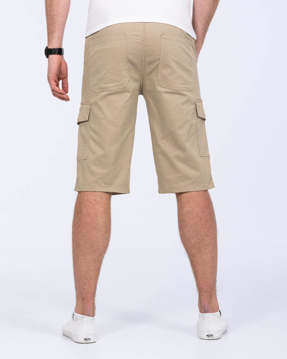 2t Mateo Tall Cargo Shorts (beige)