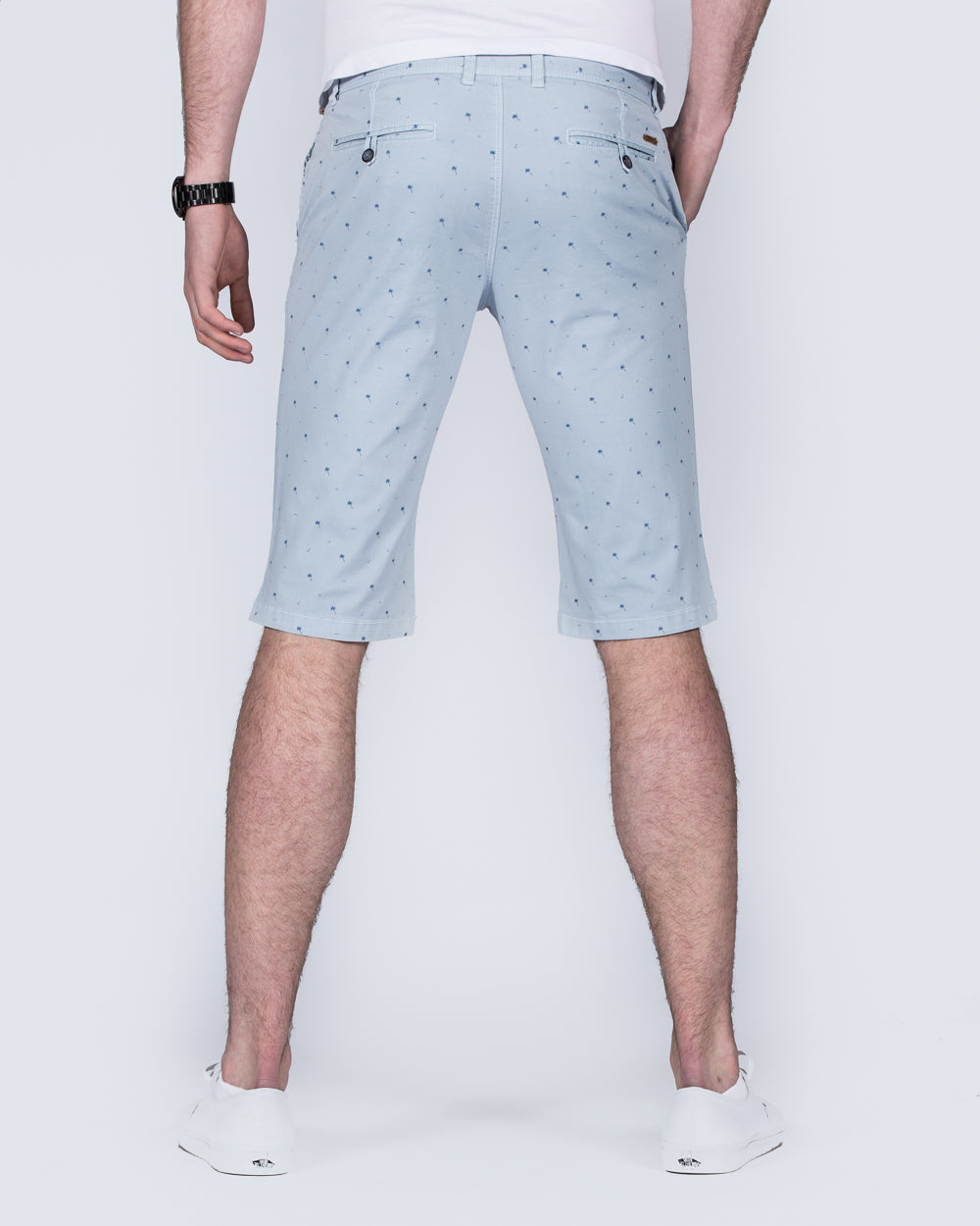 Redpoint Dawson Tall Mens Extra Long Shorts (sky blue) Tall Mens