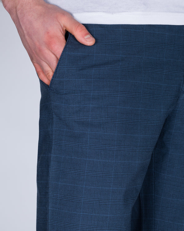 Redpoint Surray Tall Shorts (blue check)