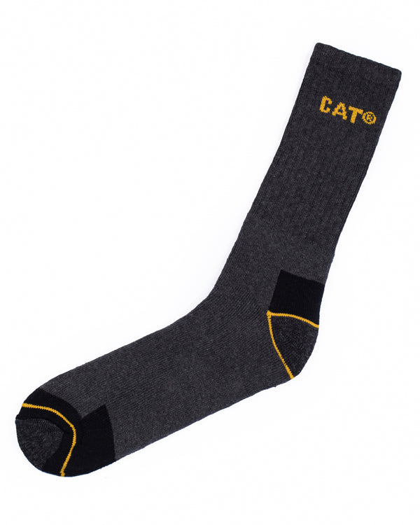 Cat Work Socks 3 Pairs (charcoal)
