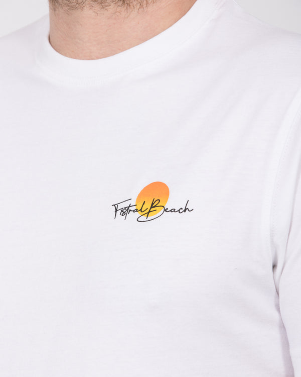 2t Tall Fistral Beach T-Shirt (white)