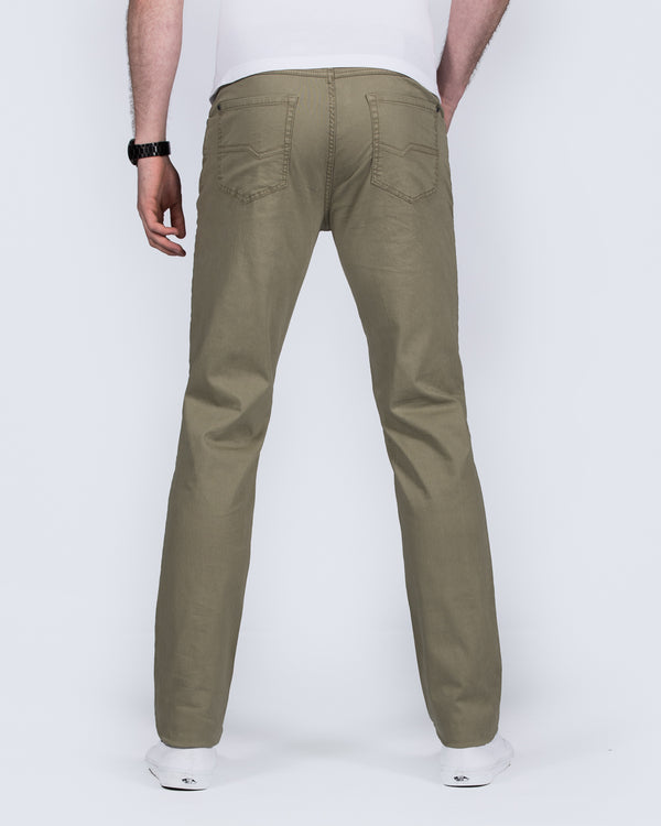 Redpoint Slim Fit Milton Tall Jeans (khaki)