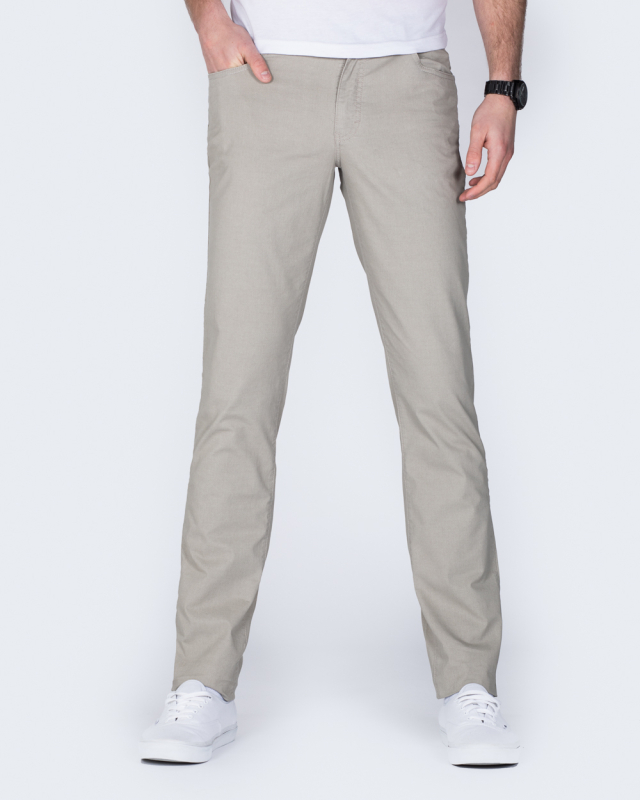 Redpoint Milton Slim Fit Tall Jeans (beige)