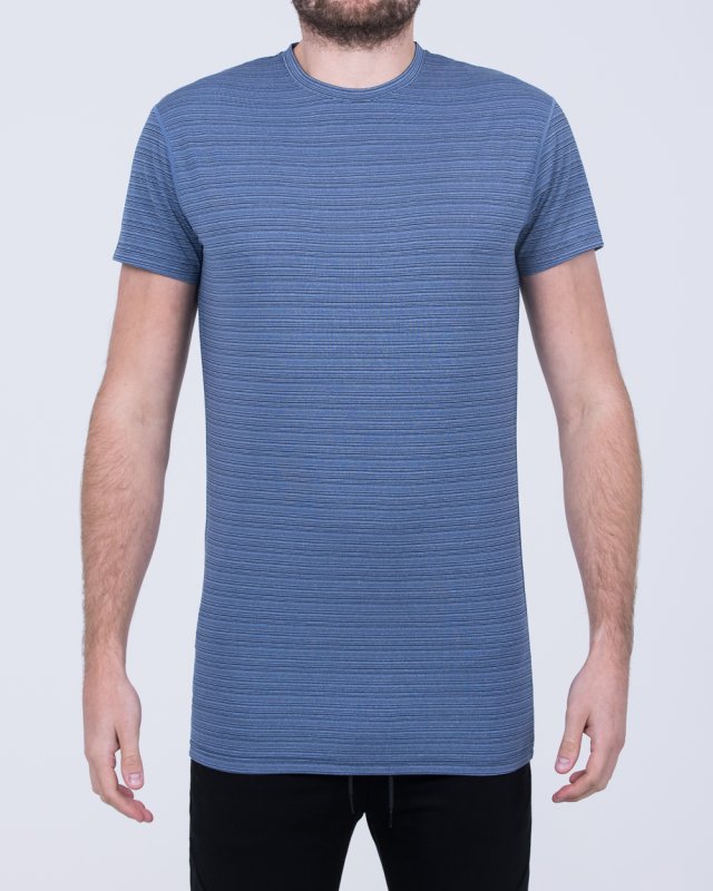 2t Active Striped Training Top (blue)