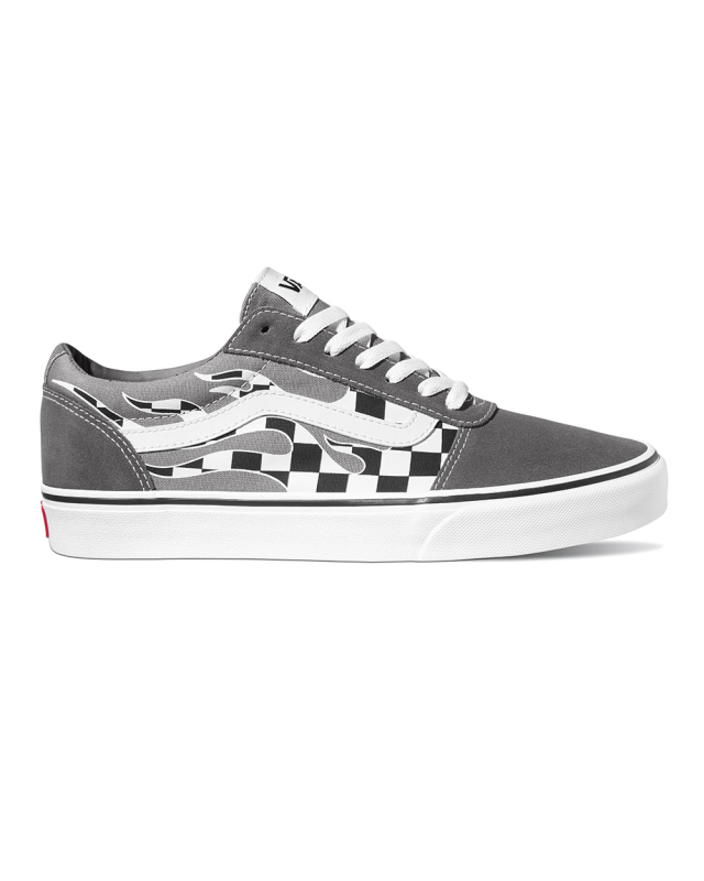 Vans Ward Flame Check (pewter/white)