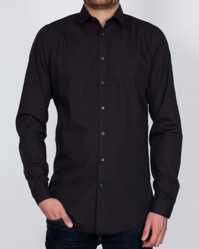 Double Two Slim Fit Tall Shirt (black)