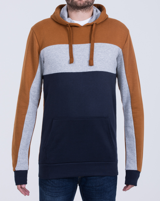 2t Pullover Tall Striped Hoodie (ochre)