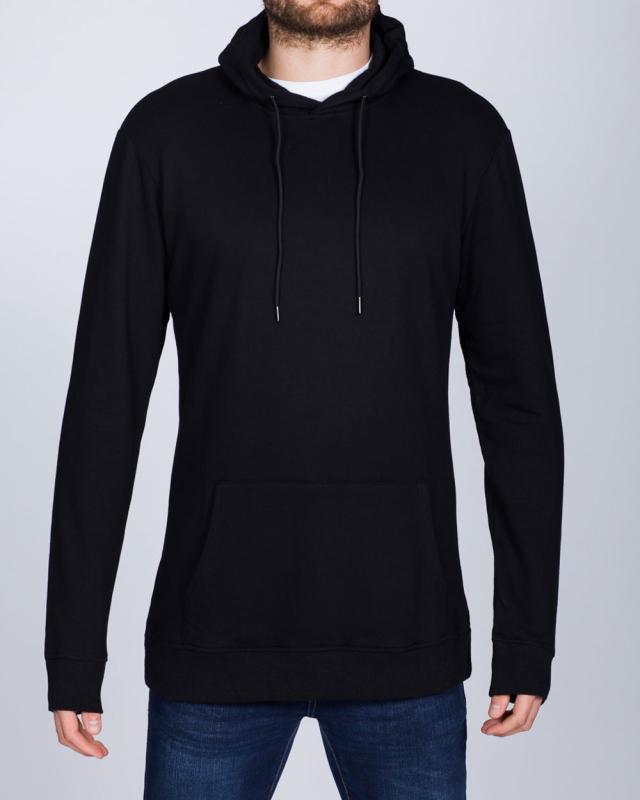 2t Pullover Tall Active Hoodie (black)