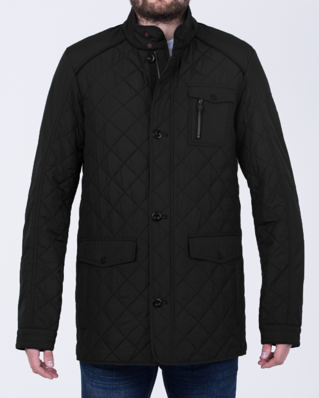 Cabano Tall Quilted Diamond Jacket (black)
