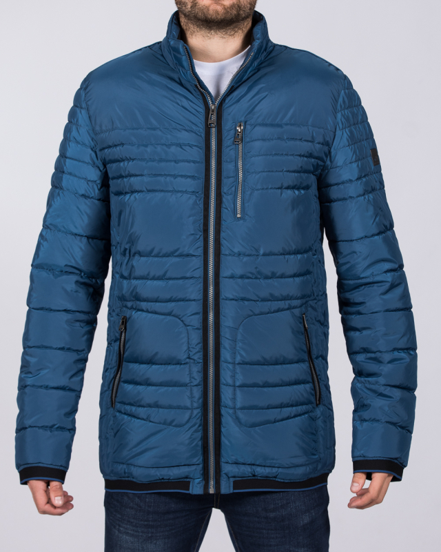 Cabano Lightweight Tall Quilted Jacket (royal blue)