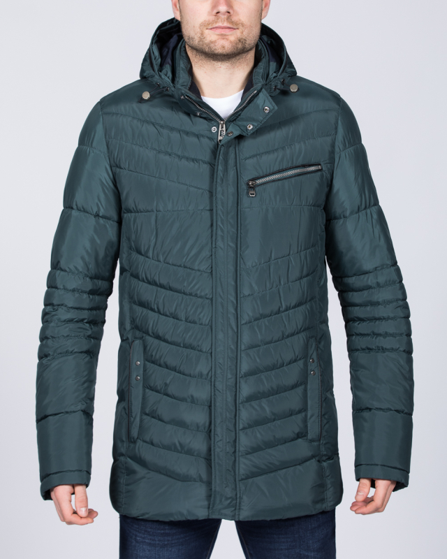 Cabano Tall Lightweight Quilted Jacket (petrol)