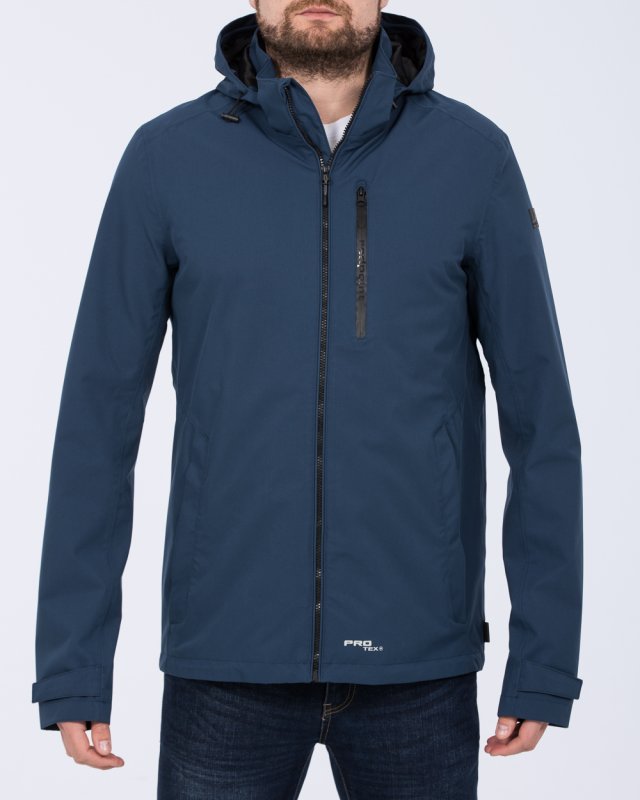 Redpoint Len Tall Lightweight Waterproof Jacket (mid blue)