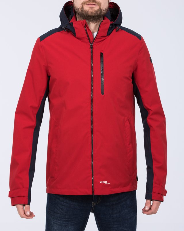 Redpoint Len Tall Lightweight Waterproof Jacket (red)
