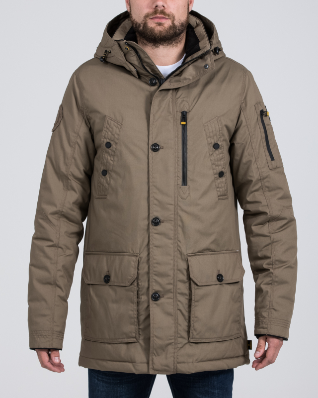 Redpoint Eddy Tall Parka Jacket (taupe)